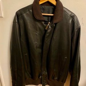 Loewe Lambskin Bomber Jacket